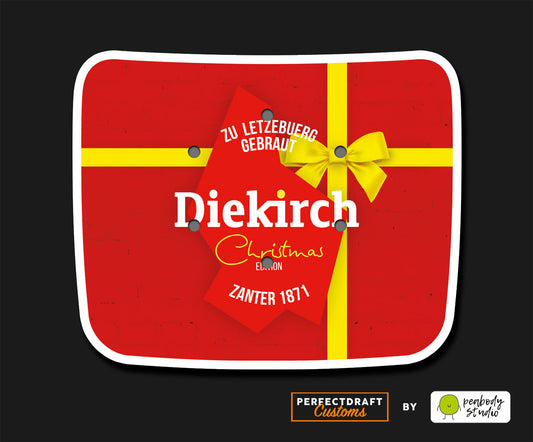 Diekirch Christmas Perfect Draft Drip Tray