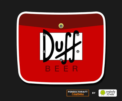 Duff Beer Simpsons Perfect Draft Drip Tray