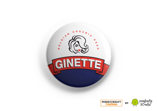 Ginette Perfect Draft Medallion Magnet