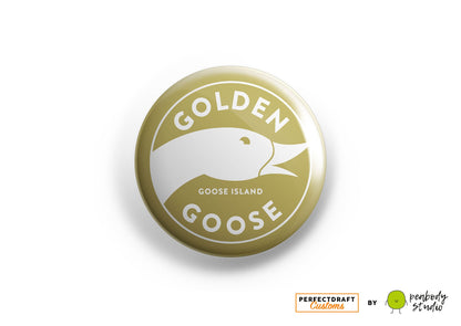 Golden Goose (Goose Island) Perfect Draft Medallion Magnet