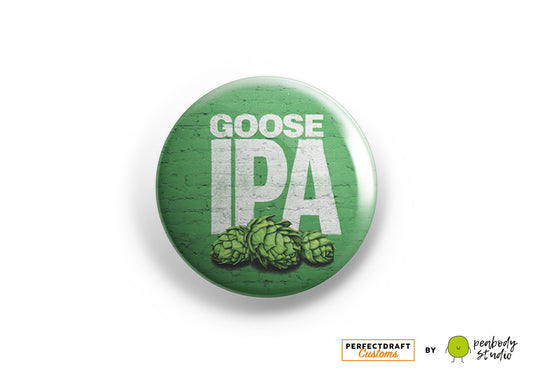 Goose IPA (Goose Island) Perfect Draft Medallion Magnet (Green)