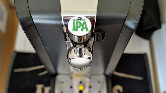 Goose IPA (Goose Island) Perfect Draft Medallion Magnet (White)