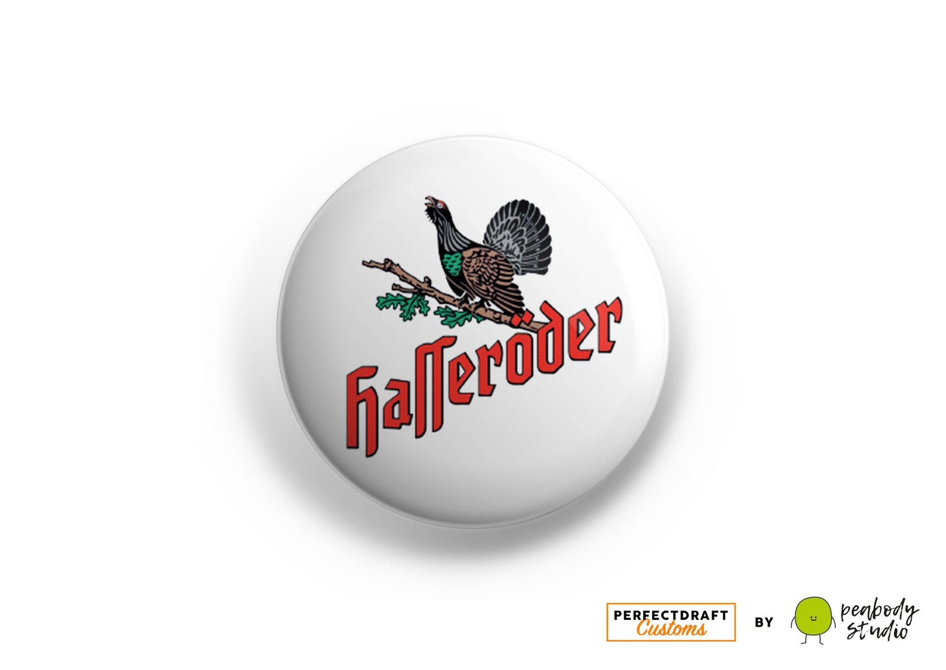 Hasseroder Perfect Draft Medallion Magnet (White)