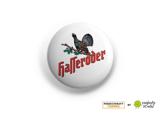 Hasseroder Perfect Draft Medallion Magnet (White)