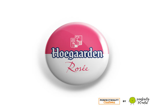 Hoegaarden Rosee Perfect Draft Medallion Magnet