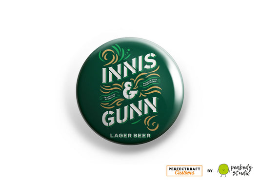 Innis and Gunn Lager Perfect Draft Medallion Magnet