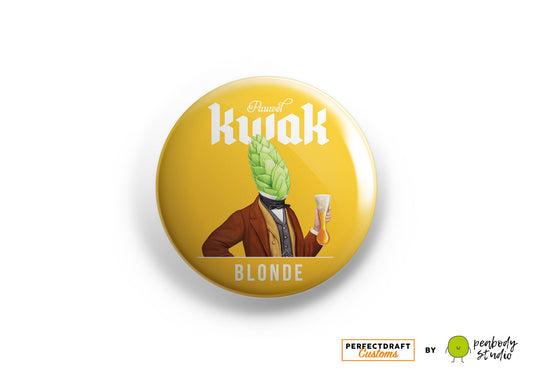 Kwak Blonde Perfect Draft Medallion Magnet