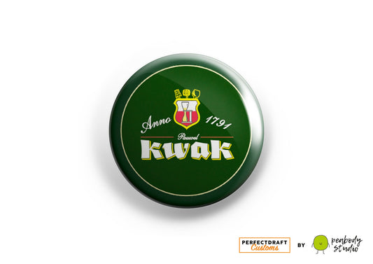 Kwak (Green) Perfect Draft Medallion Magnet
