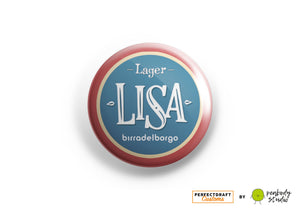 LISA Birra Del Borgo Perfect Draft Medallion Magnet (Classic)