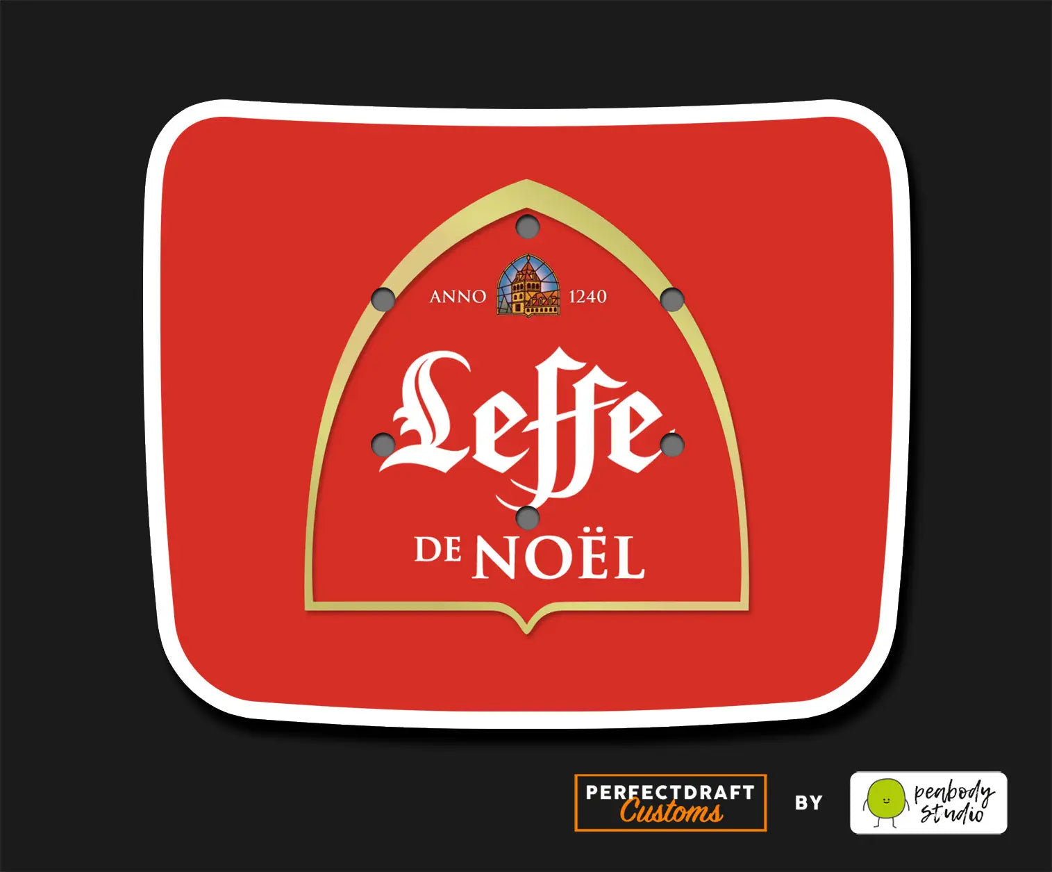 Leffe Christmas De Noel Perfect Draft Drip Tray