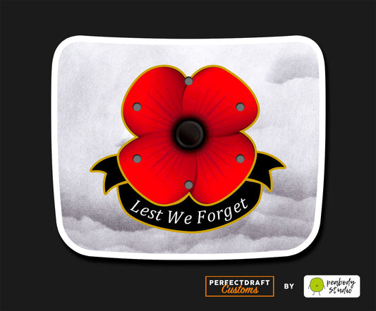 Lest We Forget Perfect Draft Drip Tray