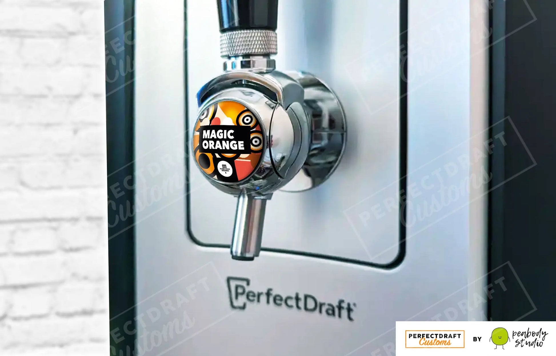 Magic Orange (Magic Rock Brewing) Perfect Draft Pro Medallion | P D Customs