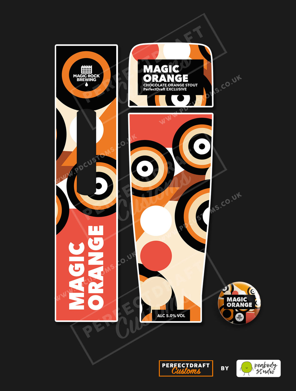 Magic Orange Stout (Magic Rock Brewing) Perfect Draft Skin