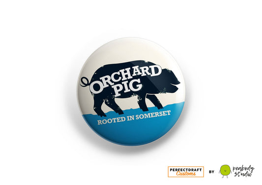 Orchard Pig Brewery Perfect Draft Medallion Magnet