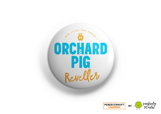Orchard Pig Reveller 2022 Perfect Draft Medallion Magnet