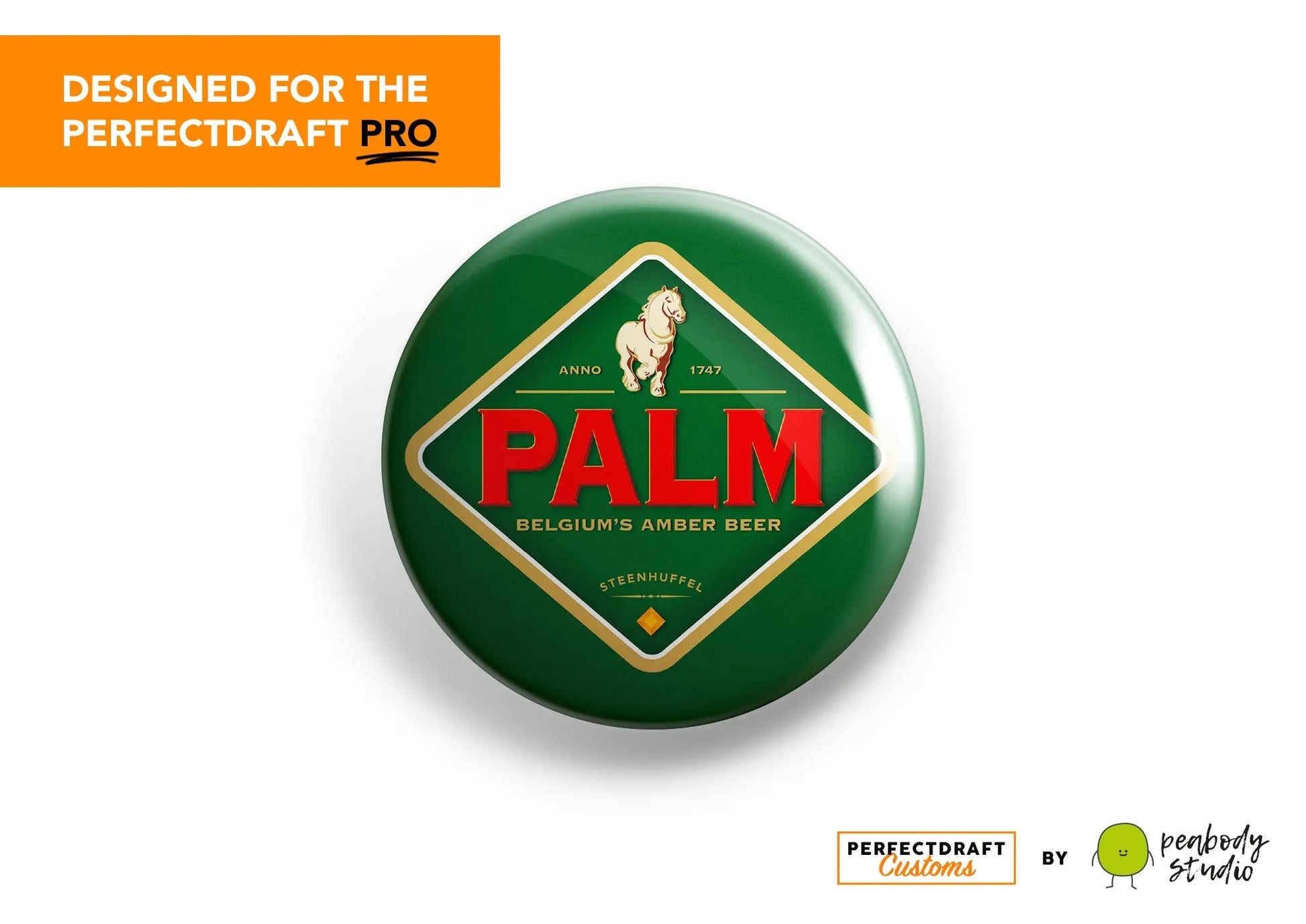 Palm Ale Vintage Perfect Draft Pro Medallion
