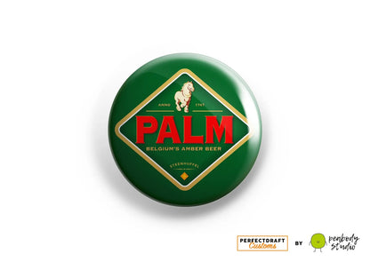 Palm Vintage Design Perfect Draft Medallion Magnet