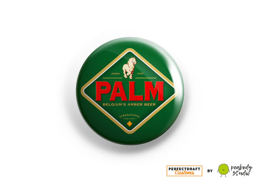 Palm Vintage Design Perfect Draft Medallion Magnet