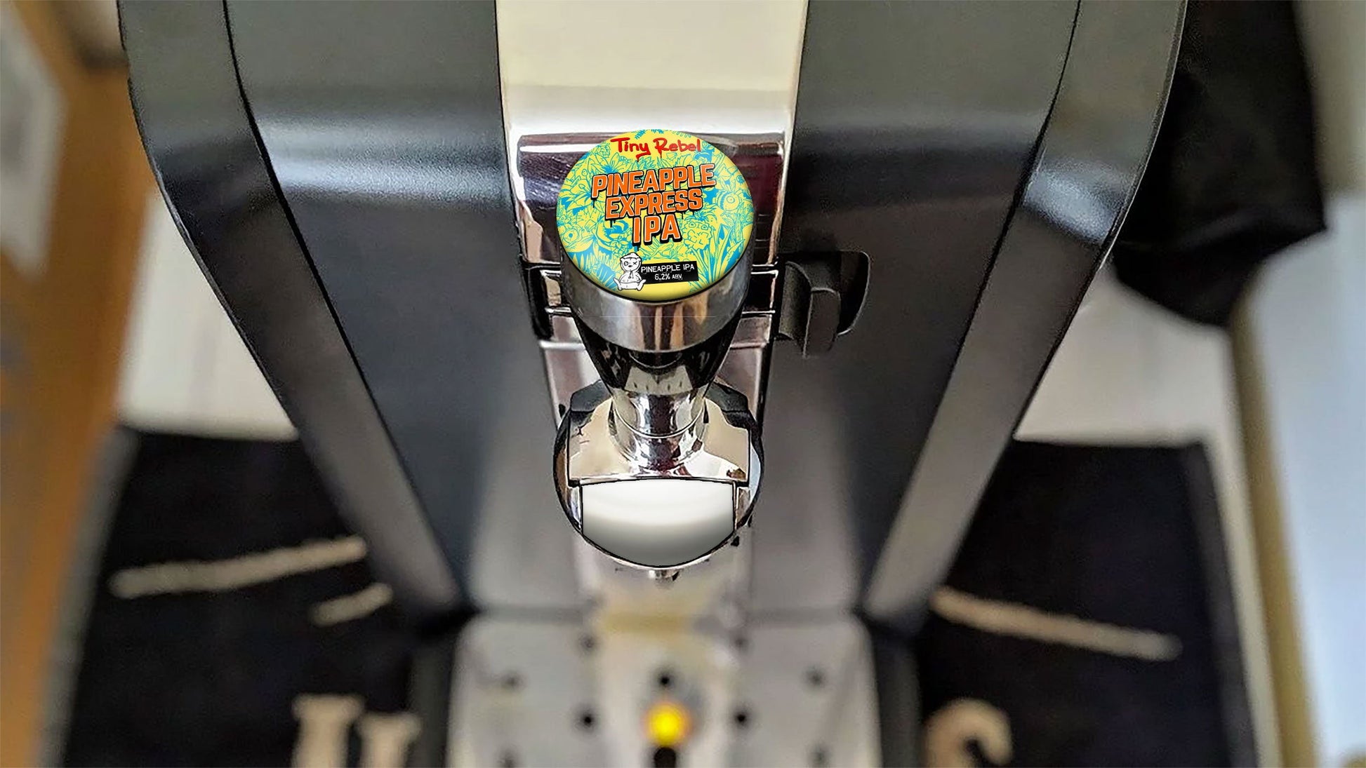 Pineapple Express IPA (Tiny Rebel) Perfect Draft Medallion Magnet