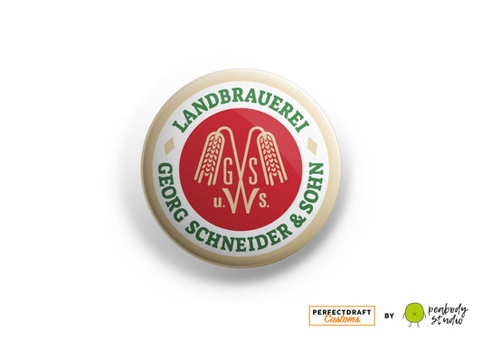 Schneiders Brewery Perfect Draft Medallion Magnet