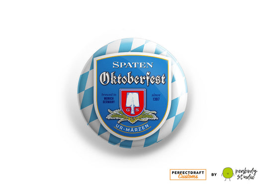 Spaten Oktoberfest Shield Perfect Draft Medallion Magnet