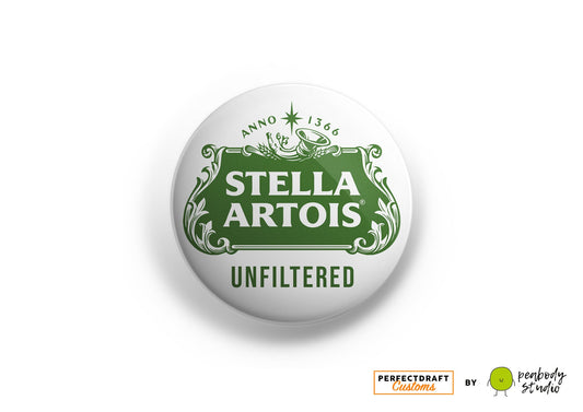 Stella Artois Unfiltered Perfect Draft Medallion Magnet