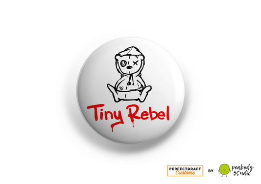 Tiny Rebel Logo Perfect Draft Medallion Magnet