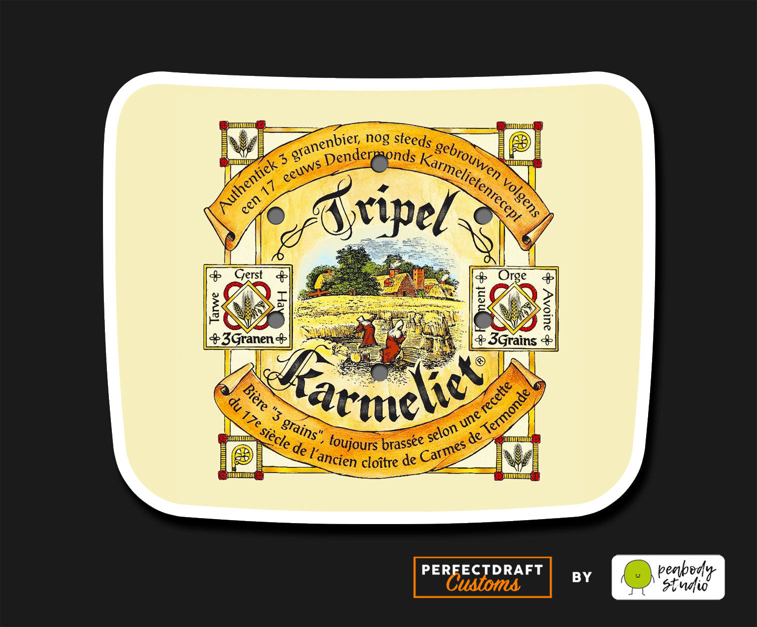 Tripel Karmeliet Vintage Perfect Draft Drip Tray
