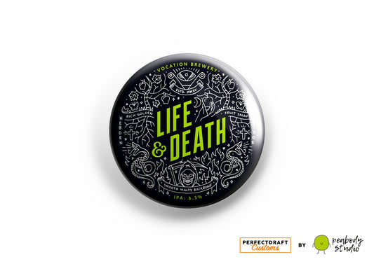 Vocation Life and Death 2 Perfect Draft Medallion Magnet