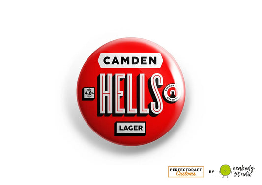 Camden Hells Perfect Draft Medallion Magnet P D Customs