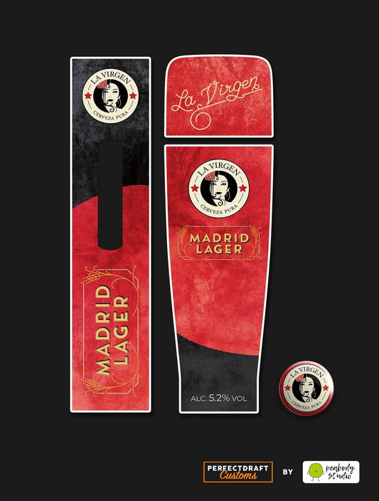 Cervezas La Virgen Madrid Perfect Draft Skin P D Customs