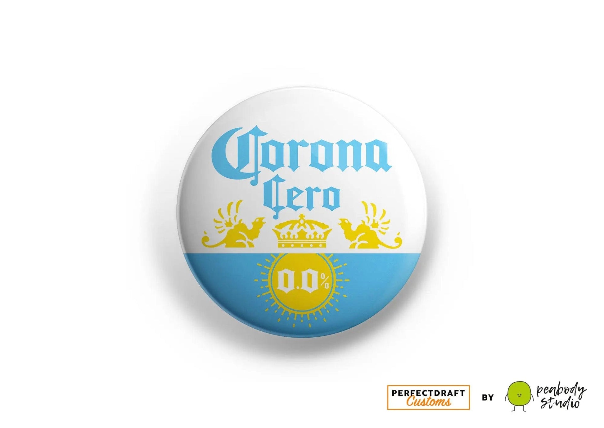 Corona Cero Perfect Draft Medallion Magnet P D Customs