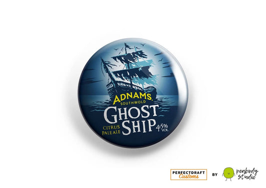 Ghost Ship (Adnams) Perfect Draft Medallion Magnet P D Customs