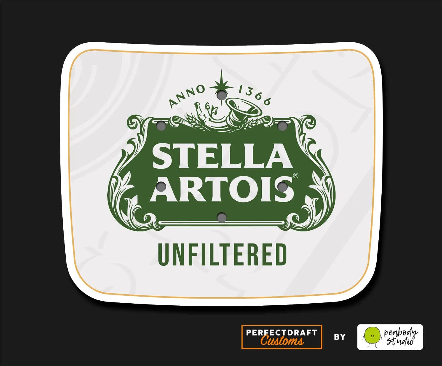 Stella Artois Unfiltered Perfect Draft Drip Tray P D Customs